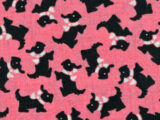 Pink Aunt Grace's Keepsake Scottie Fabric