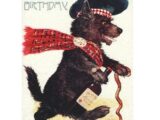 Whisky Galore Scottie Birthday Card