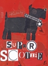 Red Collage Scottie Star Card