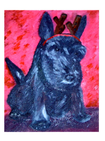 Scottie Abbey Puppy Card
