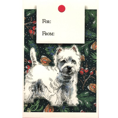 Westie Gift Tags