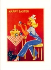 Found Image Scottie Easter Card